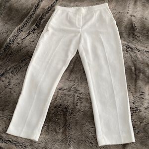 Aritizia Babaton Conan Pants in White ankle length pants